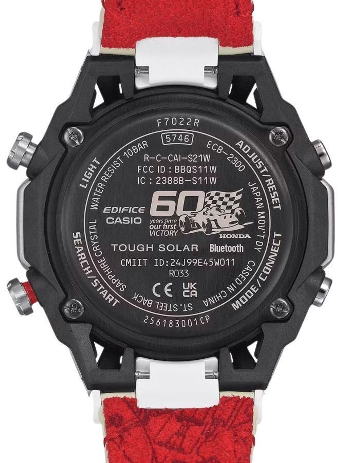 Zegarek Casio Edifice x Honda F1 60th Anniversary ECB-2300HR-1AER – zegarek męski Limited Edition (2).jpg