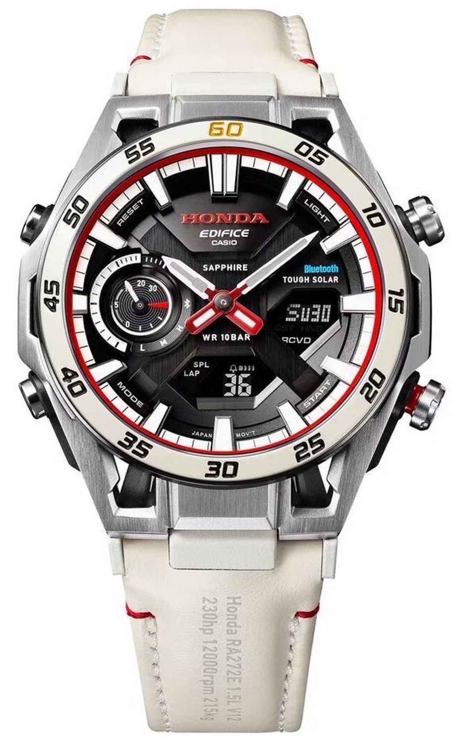 Zegarek Casio Edifice x Honda F1 60th Anniversary ECB-2300HR-1AER – zegarek męski Limited Edition (2).jpg