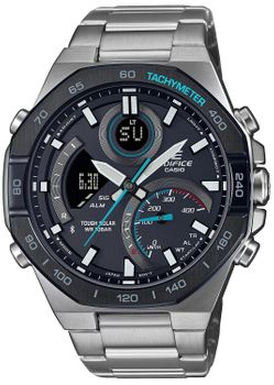 Zegarek męski Casio Edifice Racing Multicolor Solar ECB-950DB-1AEF. Zegarek solarny. Zegarek łączący się z telefonem. Zegarek Edifice Casio na prezent. Zegarek na bransolecie dla mężczyzny..jpg