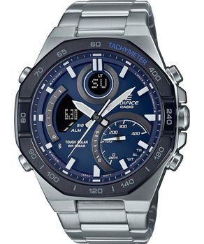 Casio Edifice ECB-950DB-2AEF - zegarek solarny Bluetooth stalowy 100M blue.jpg