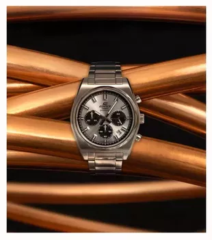 Zegarek CASIO EDIFICE SAPPHIRE EFB-730D-7AVUEF Zegarek dla prawdziwego mężczyzny Zegarek męski Casio Edifice Chronograph EFB-730D-7AVUEF z srebrną tarczą wyposażony jest w kwarcowy mechanizm, zasilany za pomocą bate.webp
