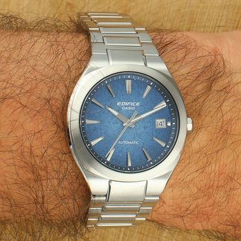 Zegarek męski Casio EDIFICE Automatic EFK-200D-2AER Blue Dial 38 mm..jpg