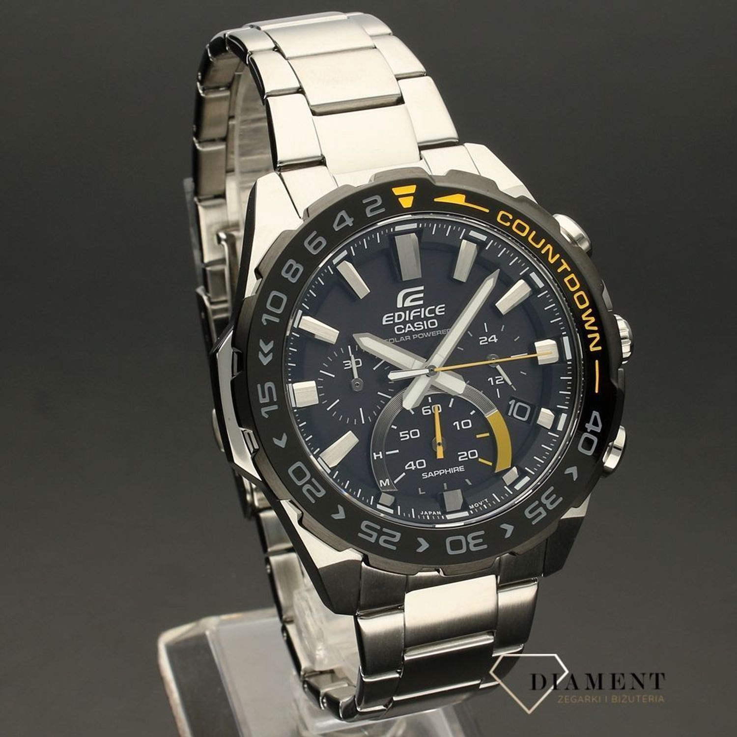 edifice retrograde chrono sapphire solar