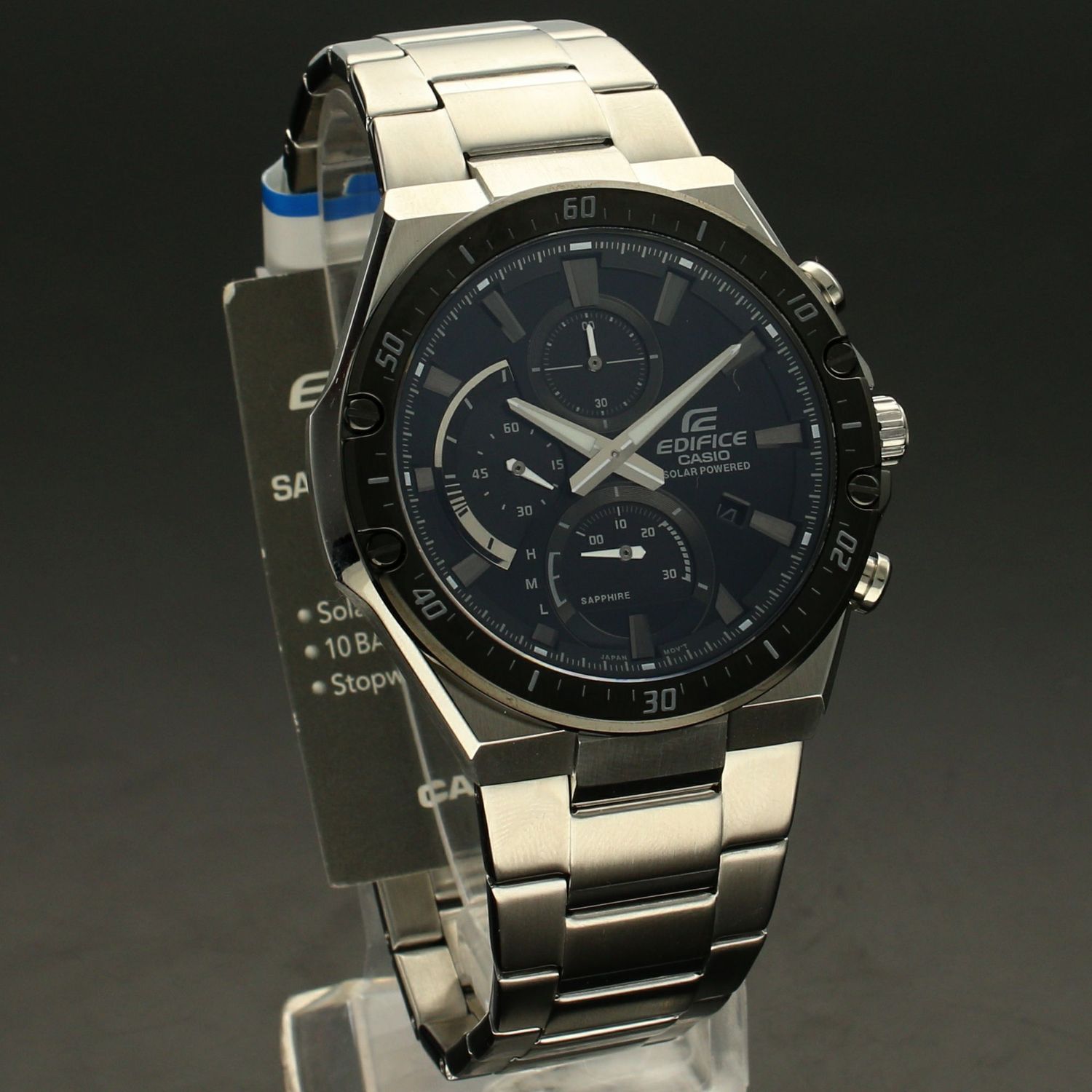 Zegarek męski Casio Edifice EFS-S560DB-1AVUEF na bransolecie.jpg