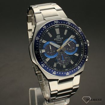 Zegarek męski CASIO Edifice Solar Sapphire Crystalo EFS-S600D-1A2VUEF.  Cyferblat zegarka jest panelem słonecznym, który generuje energię elektryczną ze światła słonecznego (2).jpg