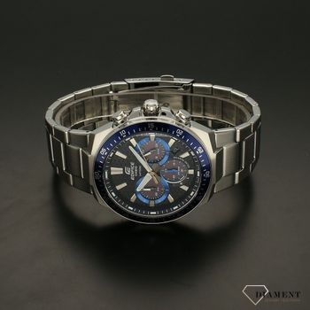 Zegarek męski CASIO Edifice Solar Sapphire Crystalo EFS-S600D-1A2VUEF.  Cyferblat zegarka jest panelem słonecznym, który generuje energię elektryczną ze światła słonecznego (4).jpg