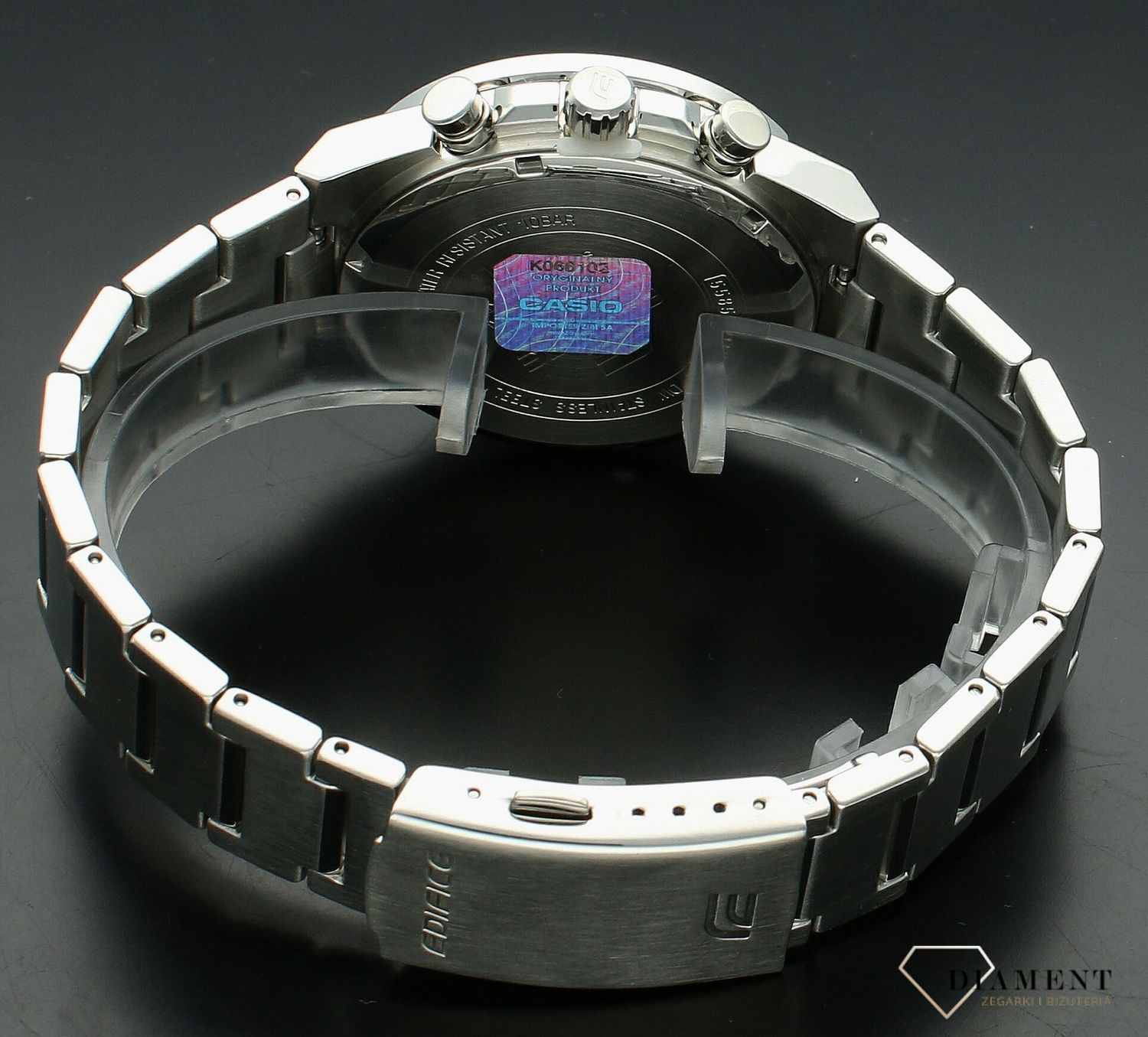 Zegarek męski Casio EDIFICE SOLAR POWERED CHRONOGRAPH EFS-S630D-1AVUEF. Męski zegarek sportowy na bransolecie. Męski zegarek Casio Edifice z chronografem. Zegarek Casio Edifice na prezent dla mężczyzny. Zegarek Casio Edifice solarny..jpg