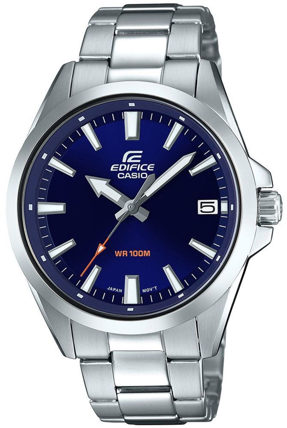 Zegarek męski Casio Edifice EFV-100D-2AVUEF – niebieski, stalowy, kwarcowy, wodoszczelny 100M (1).jpg