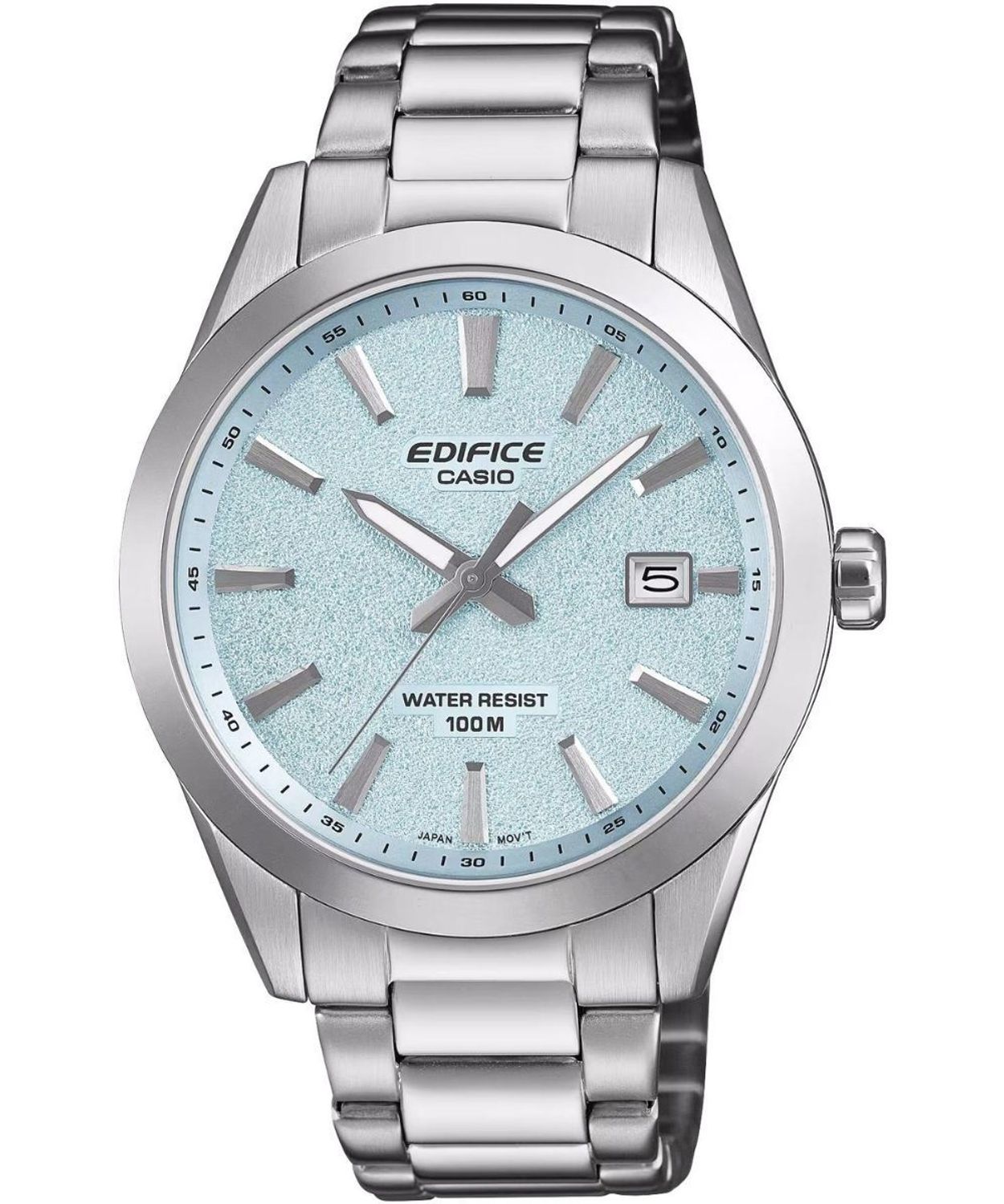 Zegarek Casio EDIFICE EFV-160D-2BVEF – zegarek męski z niebieską tarczą blue.jpg