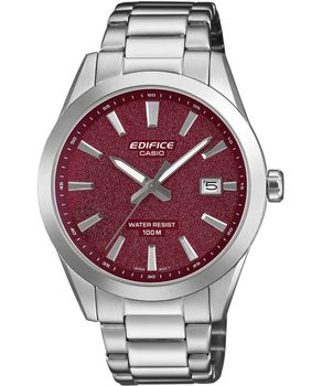Zegarek męski Casio EDIFICE EFV-160D-4AVEF czerwony stalowy 40 mm.jpg
