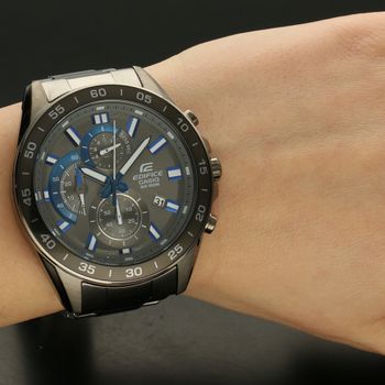 Zegarek męski CASIO Edifice  EFV-550GY-8AVUEF na bransolecie (5).jpg