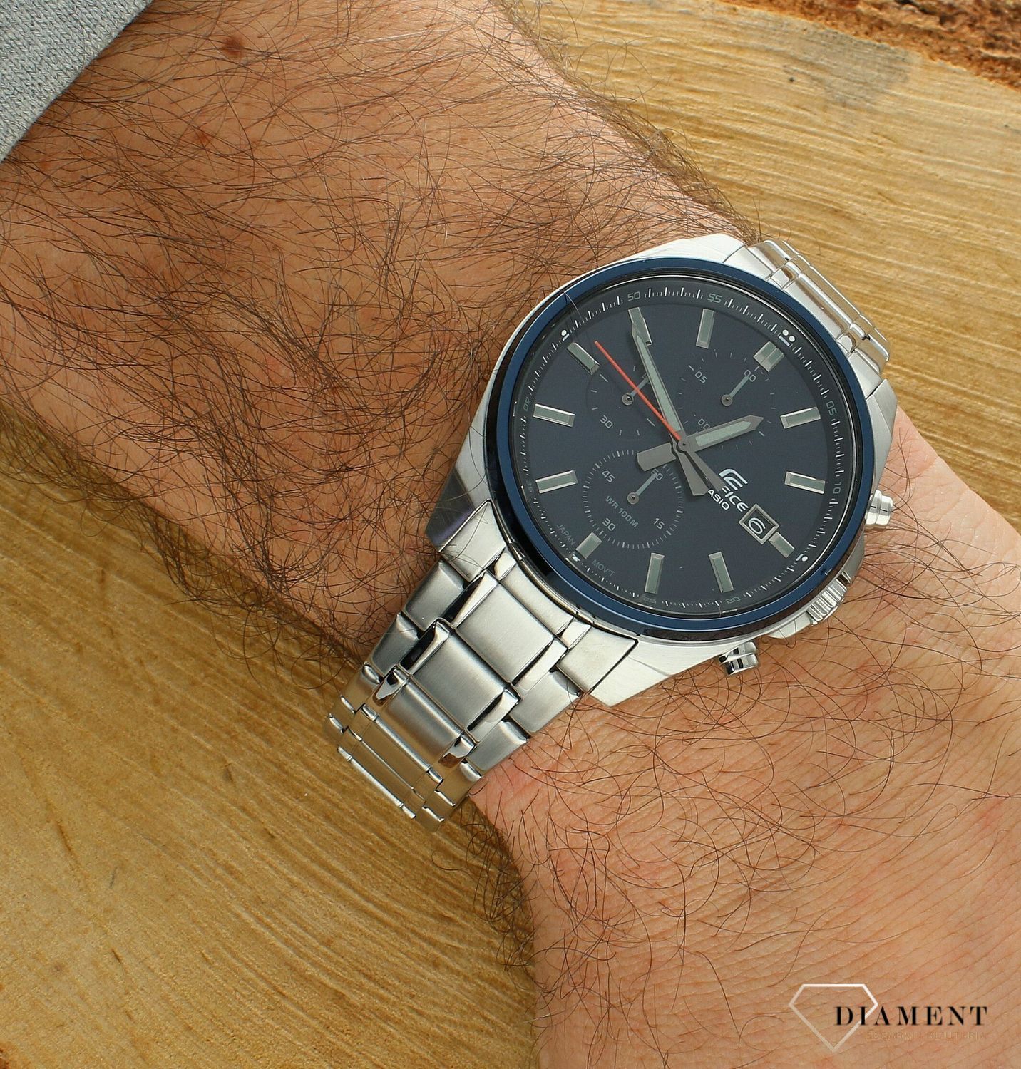 Zegarek męski EDIFICE Casio Classic Chronograph EFV-610DB-2AVUEF (2).jpg