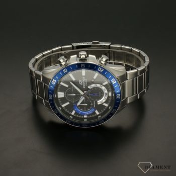 Zegarek męski Casio Edifice Chronograph Bransoleta EFV-620D-1A2VUEF. Wyposażony jest w kwarcowy mechanizm, zasilany za pomocą baterii. Zegarek męski Casio z kolekcji Edifice (4).jpg