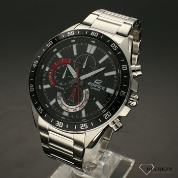 Zegarek męski Casio Edifice Chronograph Bransoleta EFV-620D-1A4VUEF. Mechanizm japoński mieści się w stalowej, wytrzymałej kopercie. Wykorzystanie wysokiej jakości stali (3).jpg