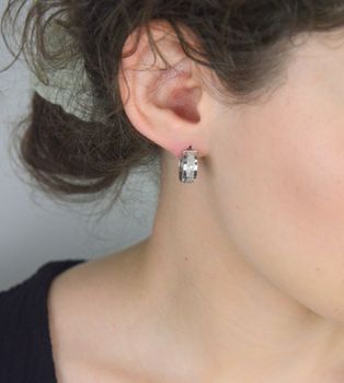 Srebrne kolczyki grawerowane ✓Kolczyki srebrne w Sklepie z Biżuterią zegarki-diament.pl✓Piękne i Eleganckie Kolczyki dla Kobiet✓Prawdziwe Srebro✓Zapraszamy✓ (4).JPG