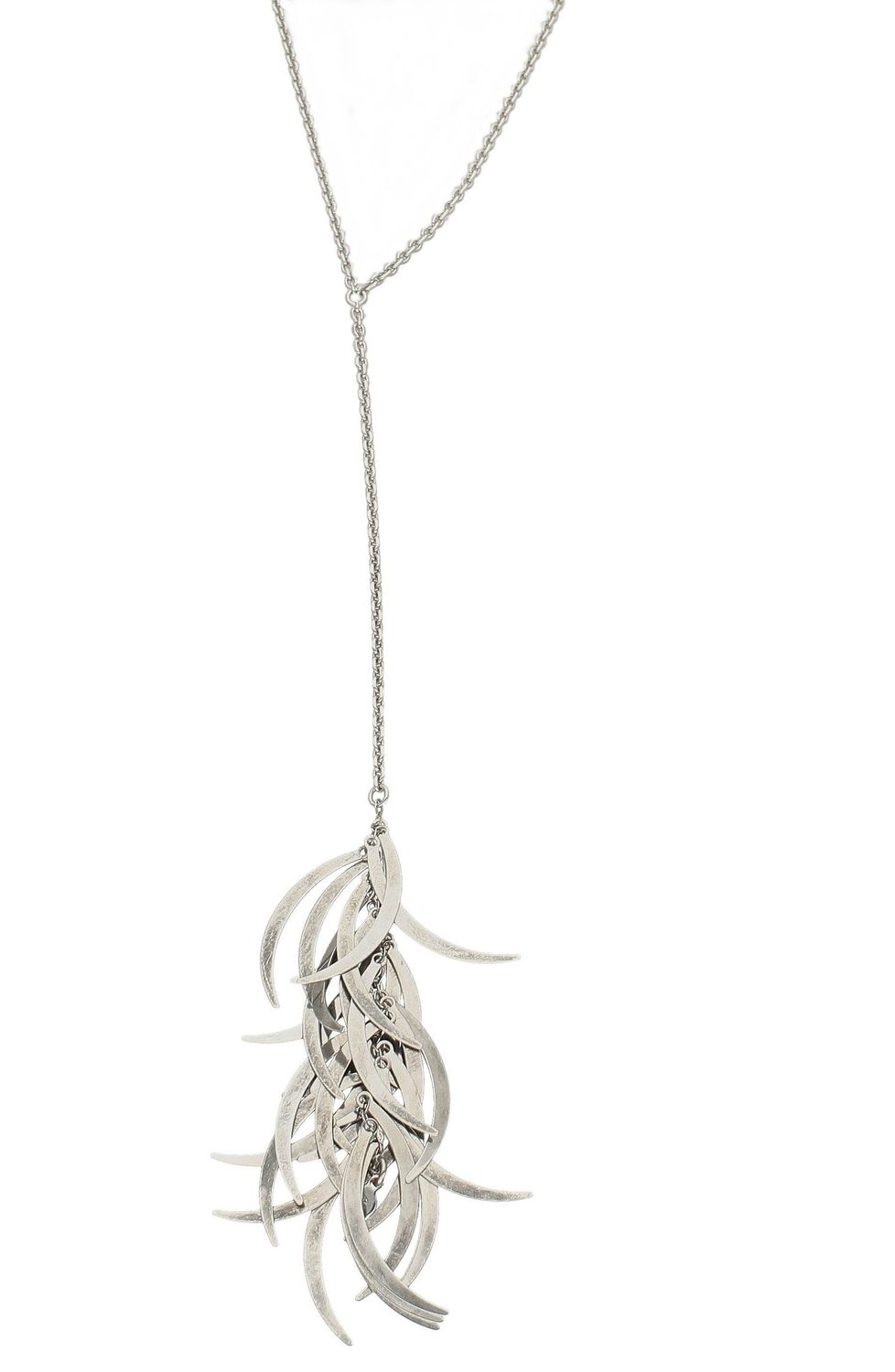 Srebrny naszyjnik długi wiszące piórko EIN000000-032. Srebrny naszyjnik długi. Naszyjnik srebrny z efektowną zawieszką. Zawieszka typu piórko. Naszyjnik srebrny idealny do każdej.jpg