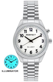 Zegarek Perfect EL003S-01 – damski klasyczny zegarek srebrny z podświetlaną tarcząd (1).jpg