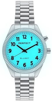 Zegarek Perfect EL003S-01 – damski klasyczny zegarek srebrny z podświetlaną tarcząd (2).jpg