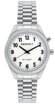Zegarek Perfect EL003S-01 – damski klasyczny zegarek srebrny z podświetlaną tarcząd (3).jpg