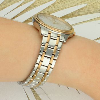 Citizen EM0416-78A Elegance Eco-Drive – damski zegarek solarny biały, stal dwukolorowa citizen.jpg