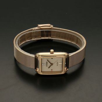 Zegarek damski na bransolecie w kolorze różowego złota Citizen EM0493-85P (3).jpg