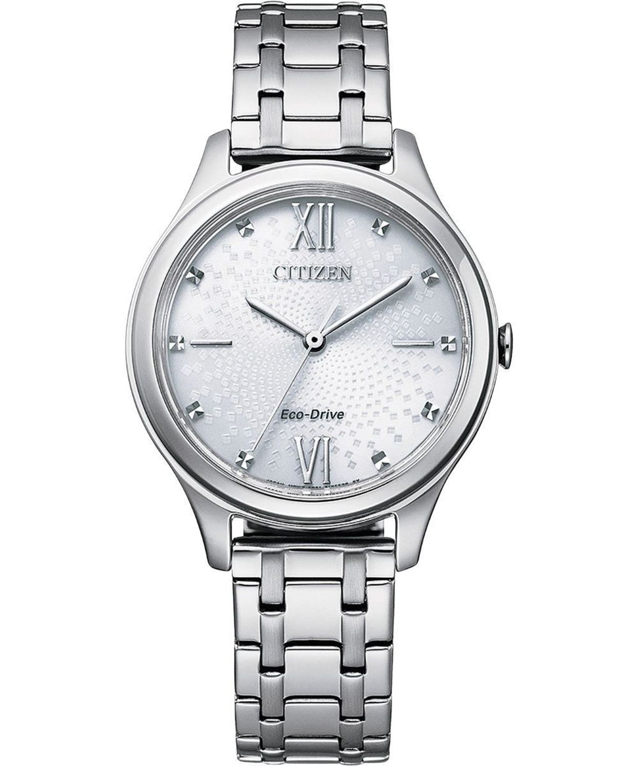 Citizen EM0500-73A Elegance Eco-Drive – damski zegarek solarny ze białą tarczą damski.jpg