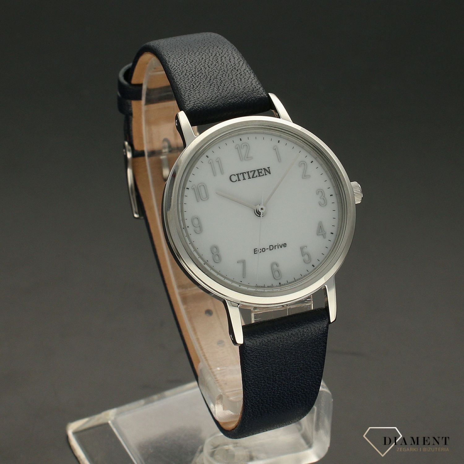 Zegarek damski na niebieskim pasku Citizen EM0571-16A.jpg