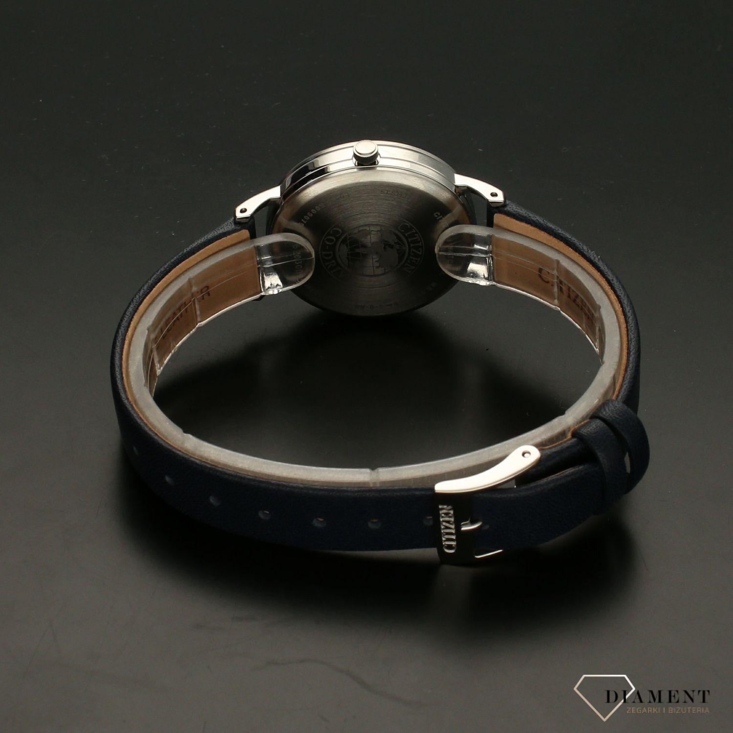 Zegarek damski na niebieskim pasku Citizen EM0571-16A.jpg