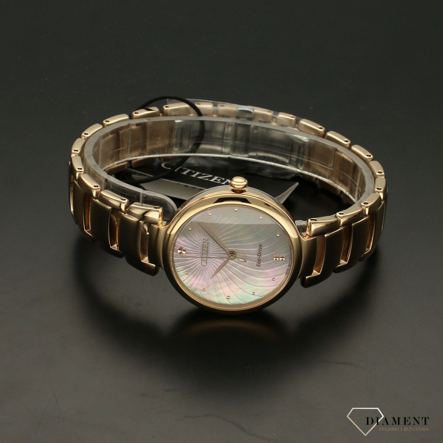 Zegarek damski Citizen Elegance Eco-Drive 'Kolorowe fale' EM0853-81Y.jpg