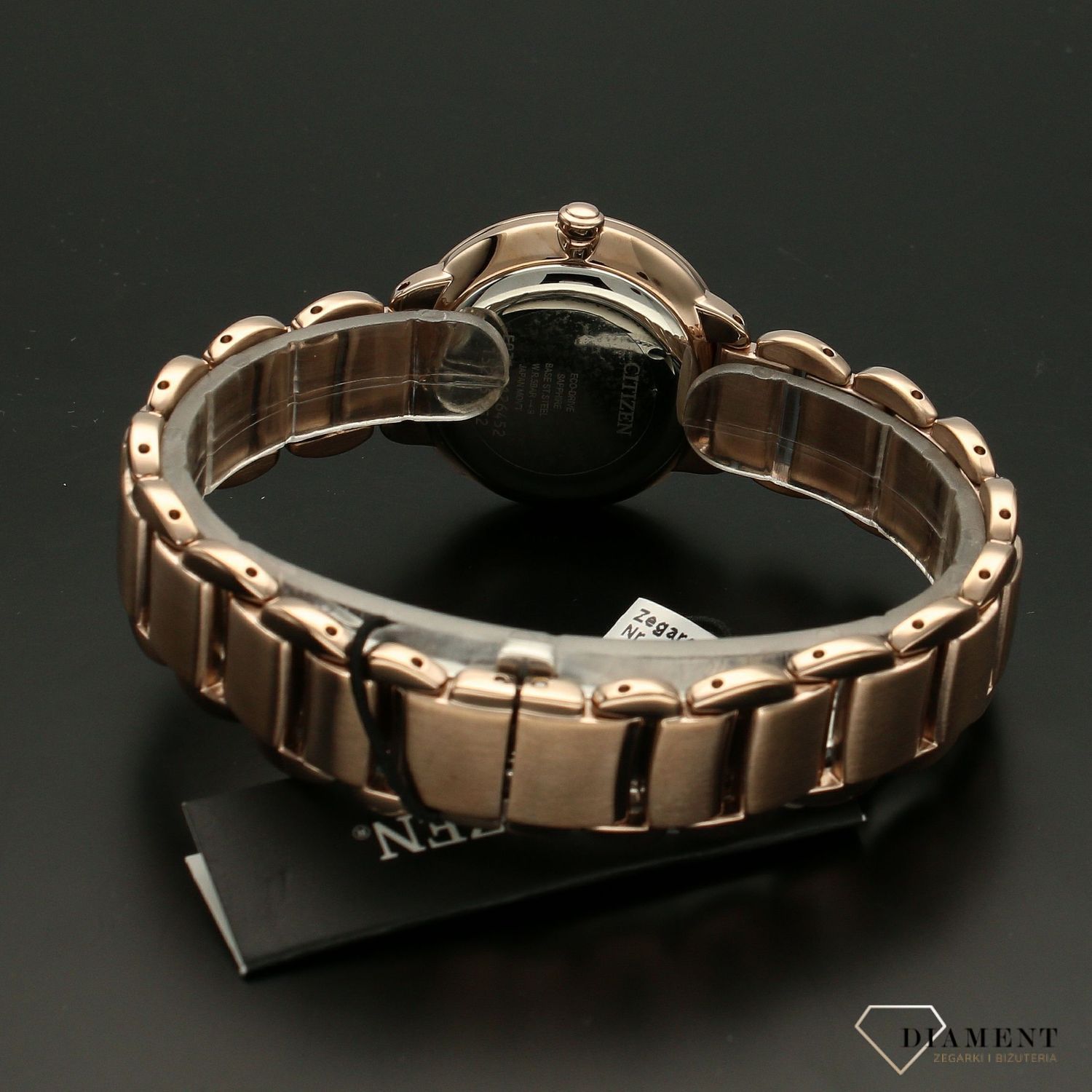 Zegarek damski na bransolecie Citizen Elegance Eco-Drive EM0922-81X.jpg