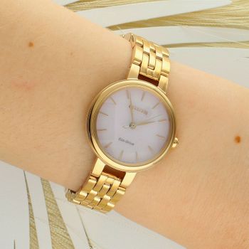 Citizen EM0993-82X Eco-Drive damski zegarek solarny różowe złoto szafir citizen.jpg