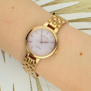 Citizen EM0993-82X Eco-Drive damski zegarek solarny różowe złoto szafir.jpg