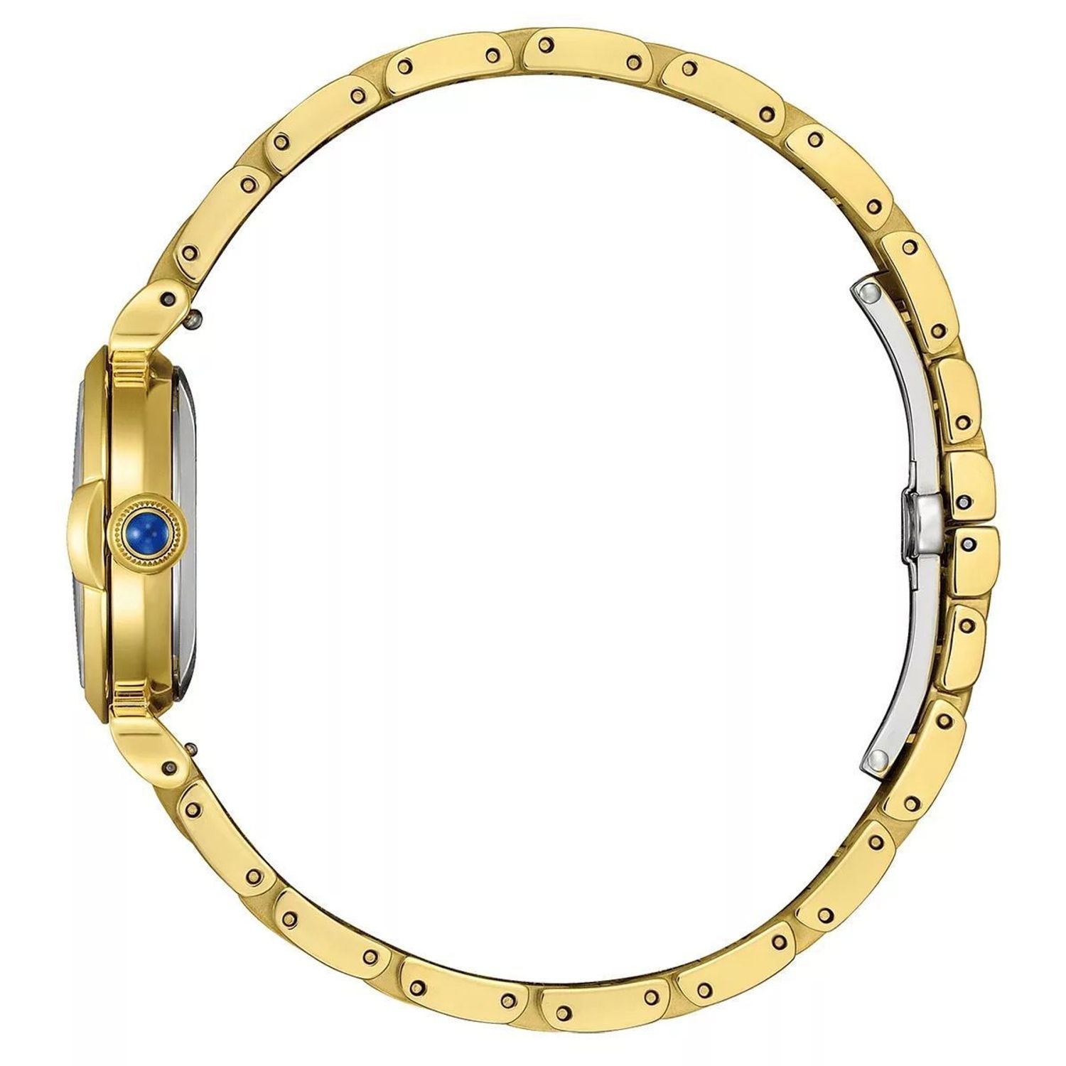 Zegarek damski Citizen Eco-Drive Sapphire EM1132-88H. Damski zegarek Citizen. Zegarek damski na bransolecie Citizen. Damski zegarek Eco-Drive. Zegarek damski w złotym kolorze na prezent (2).jpg