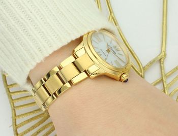 Citizen – damski zegarek Eco-Drive, stal złota, szafirowe szkło (1).jpg