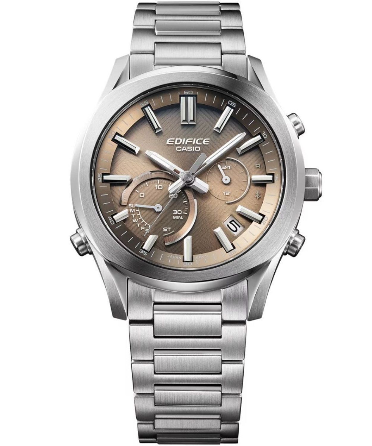 EDIFICE EQB-1300D-5AEF – męski zegarek solarny Bluetooth z brązową tarczą męski.jpg