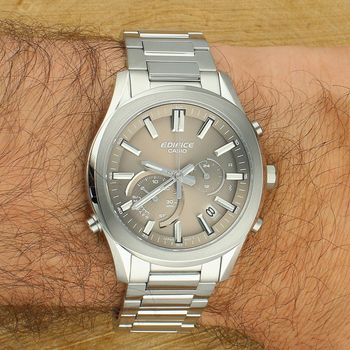 EDIFICE EQB-1300D-5AEF – męski zegarek solarny Bluetooth z brązową tarczą (2).jpg
