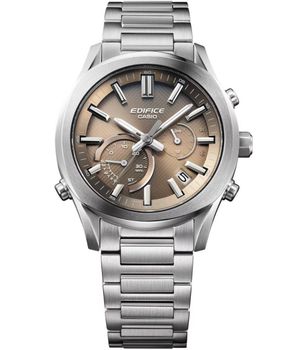 EDIFICE EQB-1300D-5AEF – męski zegarek solarny Bluetooth z brązową tarczą brown.jpg