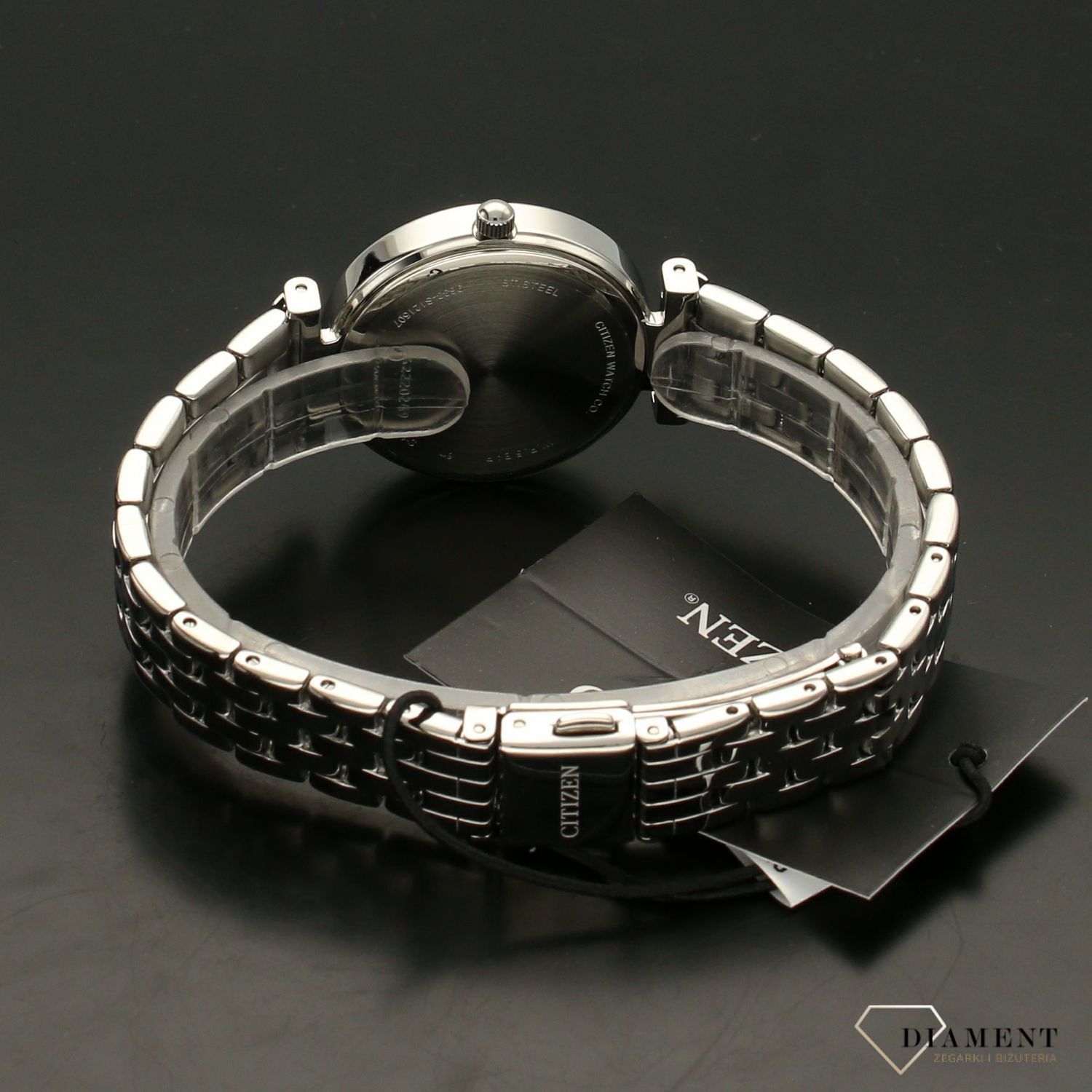 Zegarek damski na bransolecie Citizen ER0210-55Y w kolorze złoto srebrnym..jpg