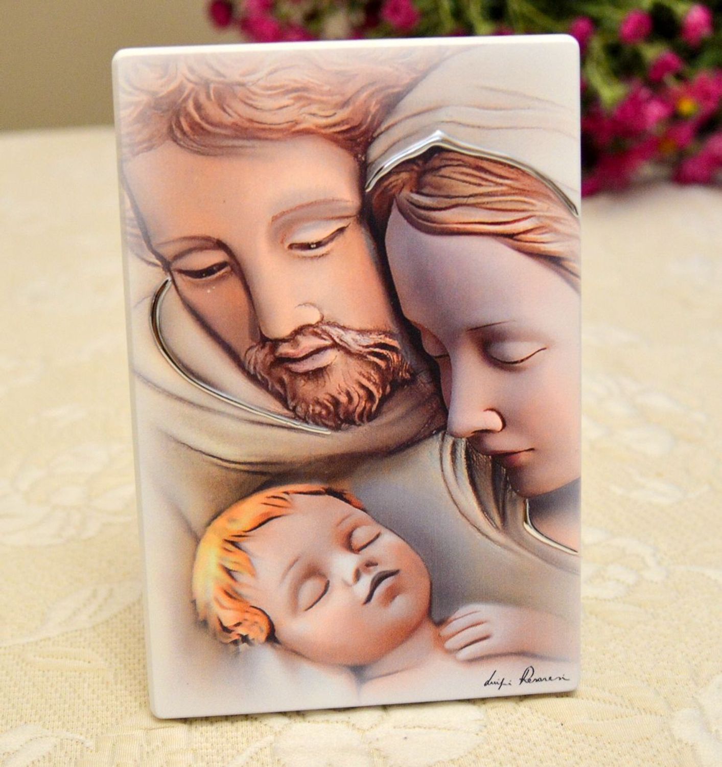 Obrazek drewniany z grawerem Rodzina Święta ES050122.jpg