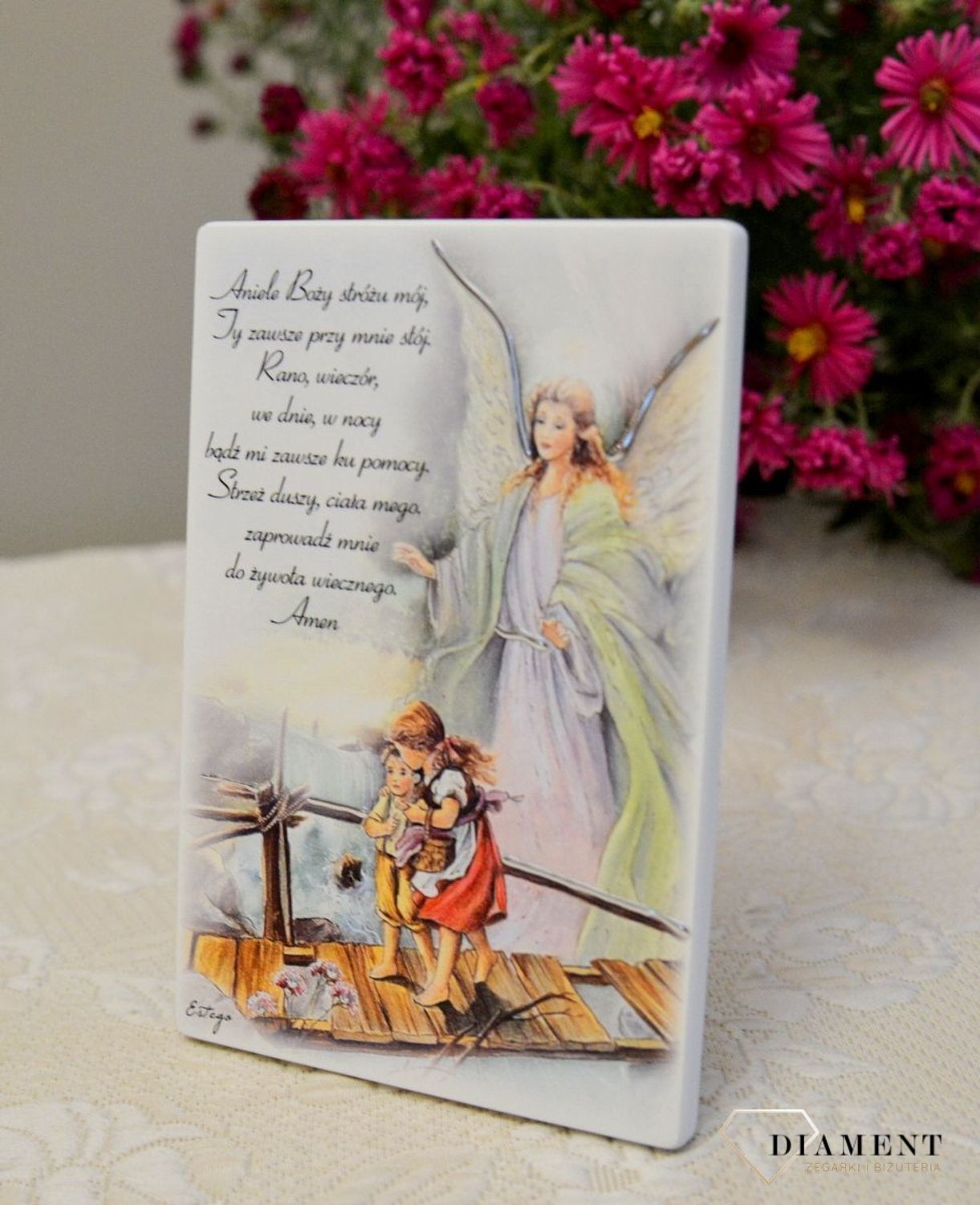 Obrazek drewniany z grawerem Anioł Stróż modlitwa ES0502582P.jpg