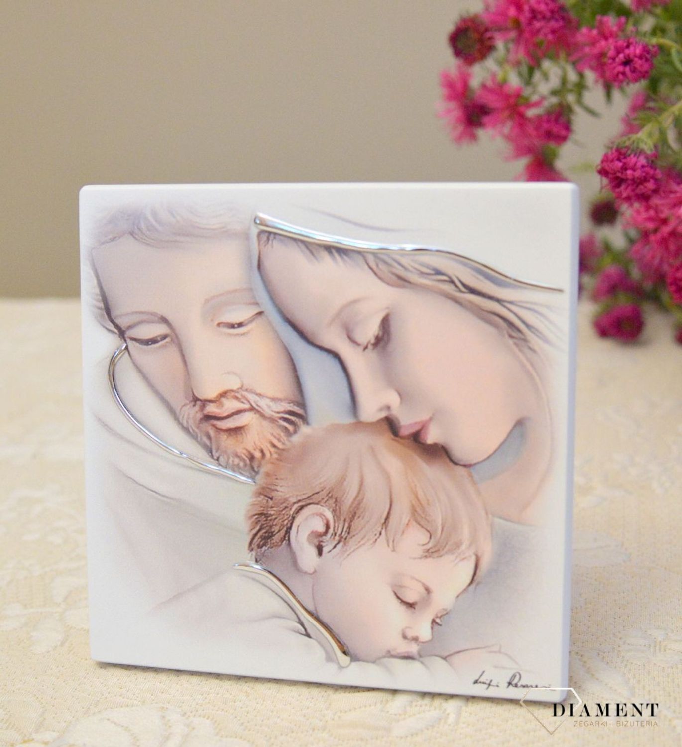 Obrazek drewniany z grawerem Święta Rodzina ES0517513.jpg