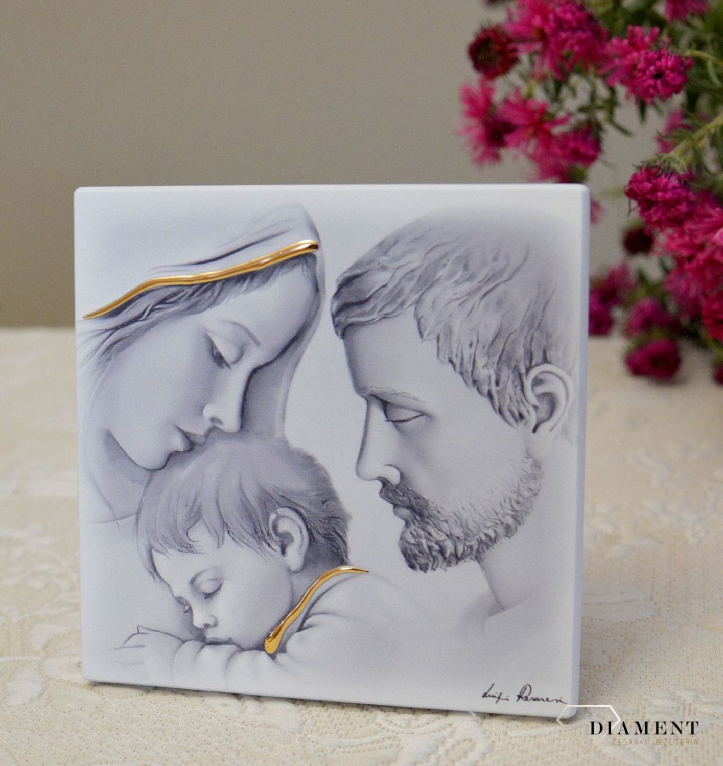 Obrazek drewniany z grawerem Święta Rodzina ES0517533D.jpg