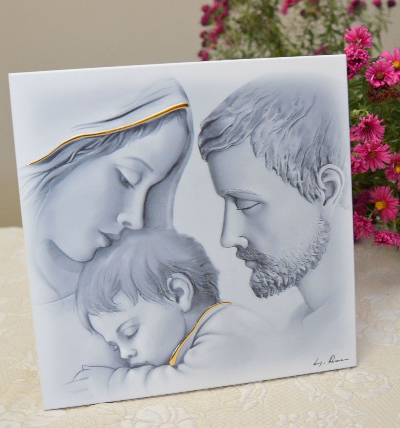 Obrazek drewniany z grawerem Rodzina Święta ES0518133D.jpg