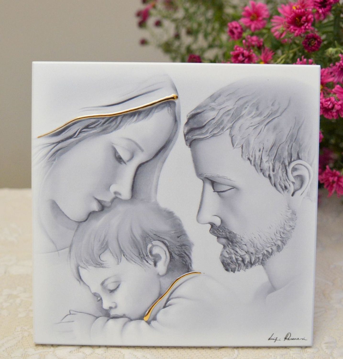 Obrazek drewniany z grawerem Rodzina Święta ES0518133D.jpg