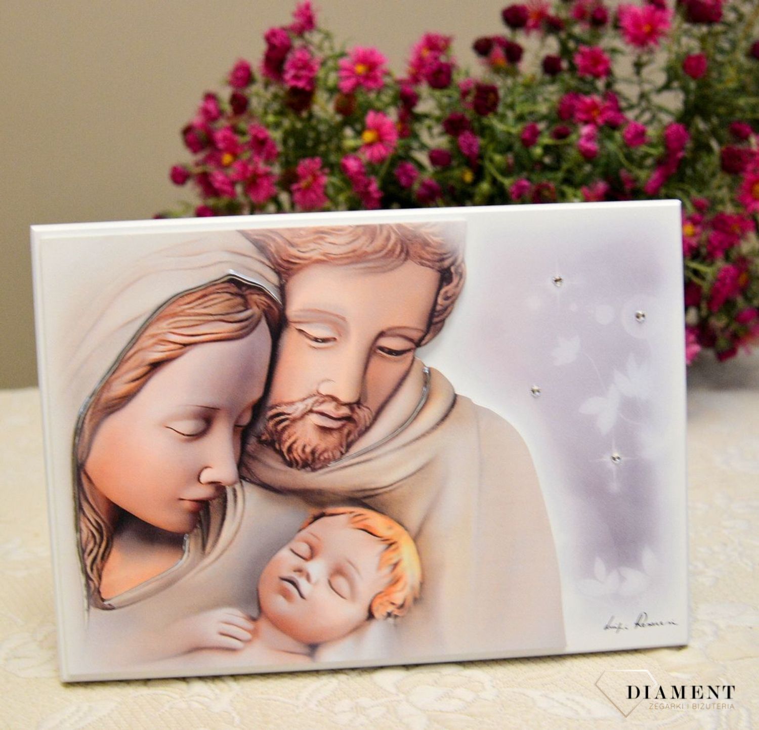 Obrazek drewniany z grawerem Rodzina Święta ES053307.jpg