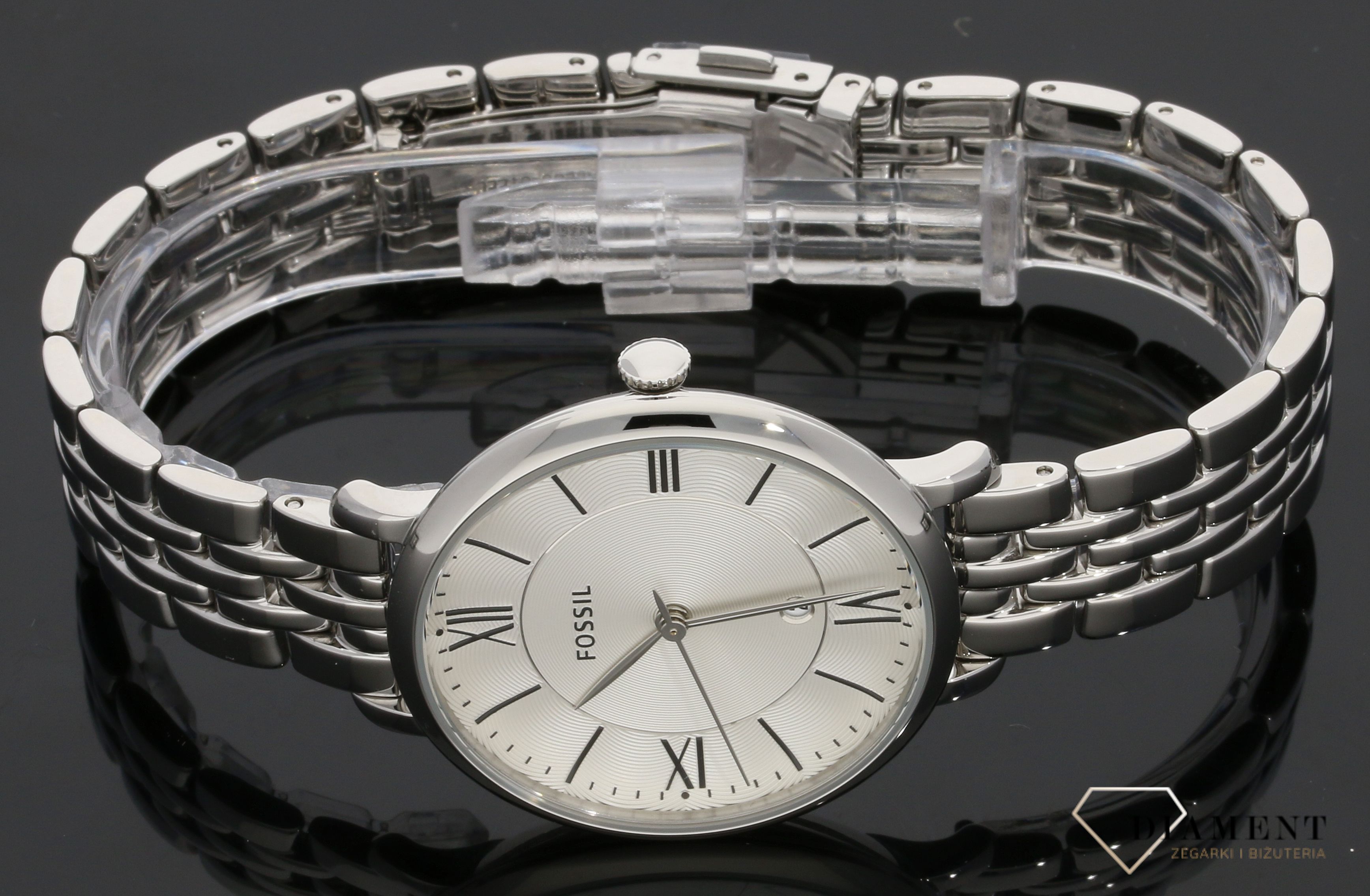 Damski zegarek Fossil ES3433 Jacqueline Three-Hand Stainless Steel Watch ES3433.jpg