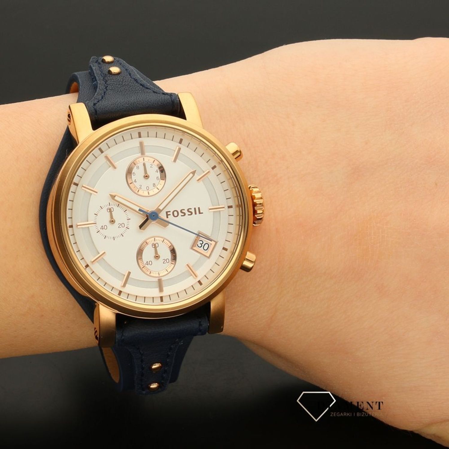 Damski zegarek Fossil CHRONOGRAPH ES3838.jpg