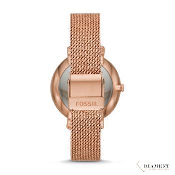 Zegarek damski w kolorze różowego złota Fossil ES4534 Jacqueline Mesh (2).jpg