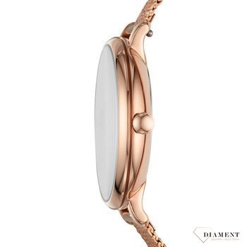 Zegarek damski w kolorze różowego złota Fossil ES4534 Jacqueline Mesh (3).jpg