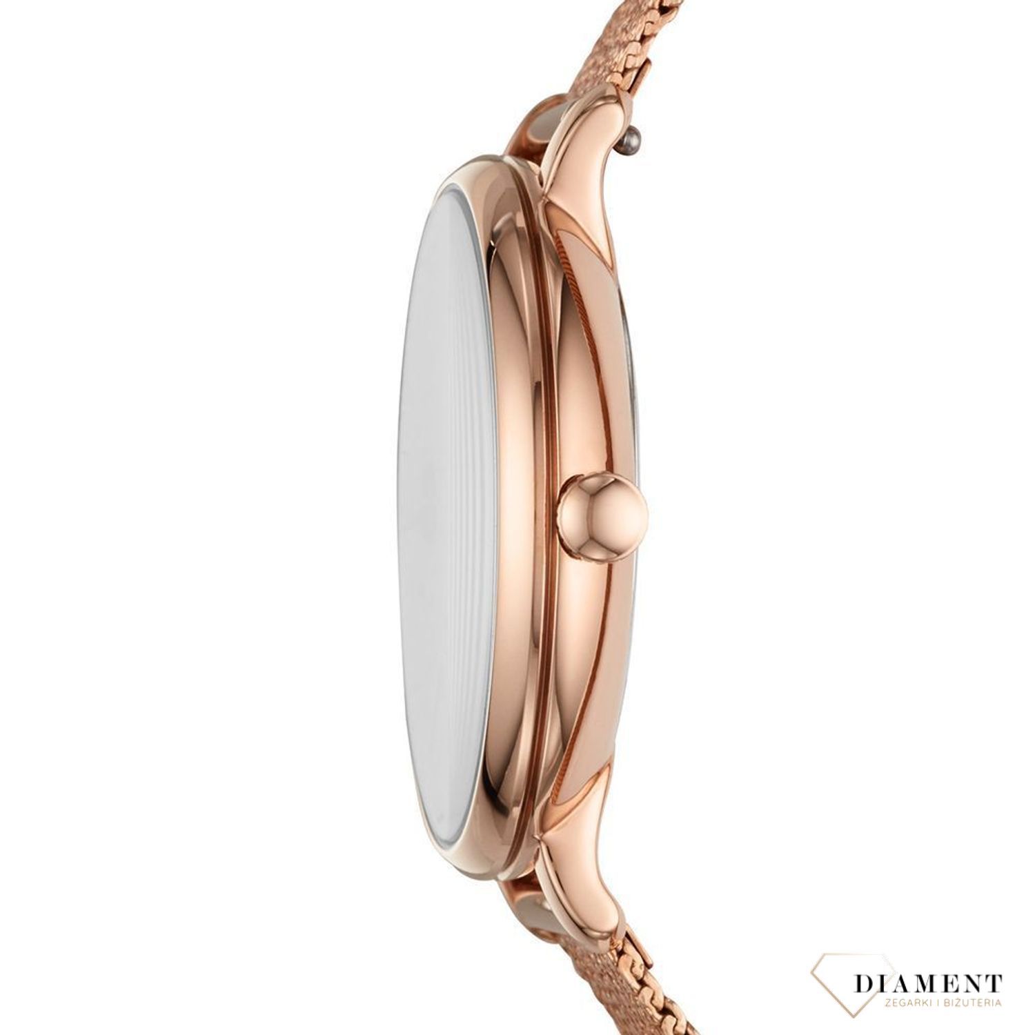 Zegarek damski w kolorze różowego złota Fossil ES4534 Jacqueline Mesh (1).jpg